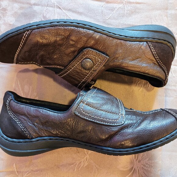 Rieker Antistress Comfort Brown Slip On Loafers, Women's Size 39, Gently Used - Picture 2 of 11